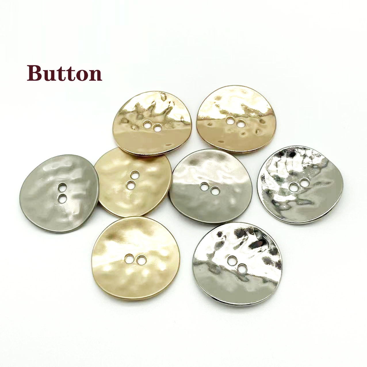 Button Hole Cutter - กระดุมเสื้อโค้ทกันลม10ชิ้นแบบเว้ารอบสองตากระดุมเสื้อสเวตเตอร์กระดุมเสื้อผ้า DIY ขายส่ง
