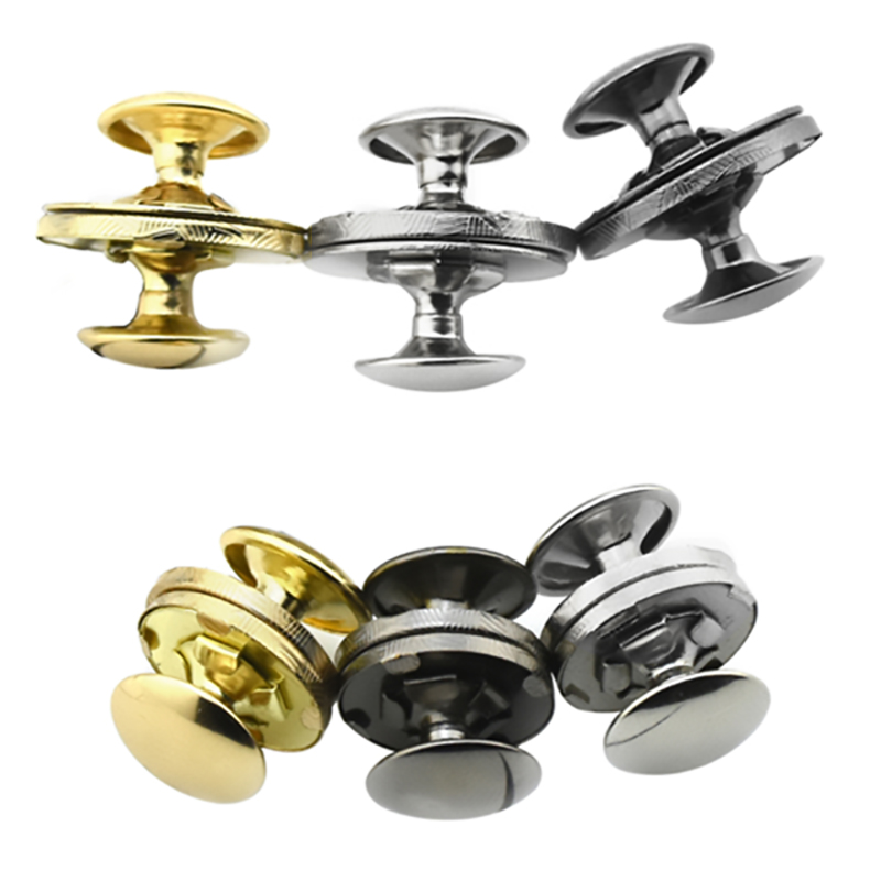 Button Hole Cutter - (10 เซ็ต/ล็อต) 14 มม.-18 มม.ปุ่มแม่เหล็กกระเป๋าแม่เหล็กหัวเข็มขัดกระเป๋าสตางค์ปุ่มโลหะ Snaps