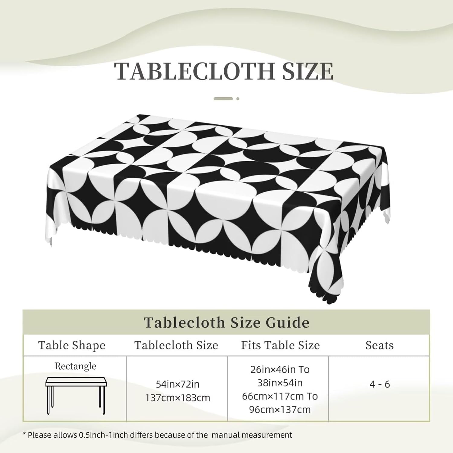 ผ้าปูโต๊ะสไตล์มินิมอลยุคกลางศต - Century Textile & Sewing Supply Reviews บทวิจารณ์และราคา