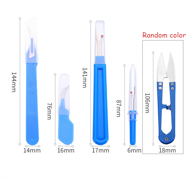 ชุดเครื่องมือฉีกผ้า 5 ชิ้น สีฟ - Sewing Kit บทวิจารณ์และราคา