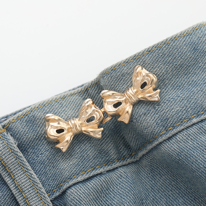 1 คู่กระชับเอวปรับ Bowknot รูป - Button Hole Cutter บทวิจารณ์และราคา