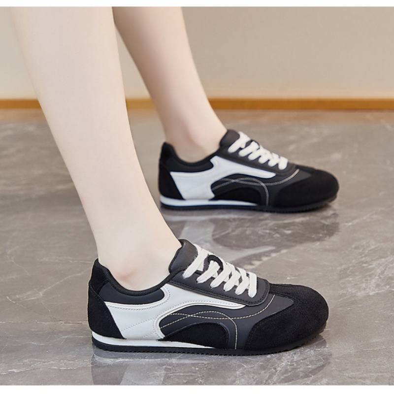 รองเท้ากีฬาหนังผู้หญิง รองเท้า - Sewing Cotton บทวิจารณ์และราคา