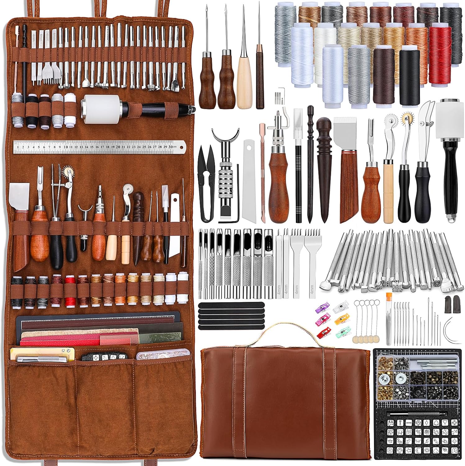 ชุดเครื่องมือหนัง ชุดอุปกรณ์งา - Sewing Kit บทวิจารณ์และราคา
