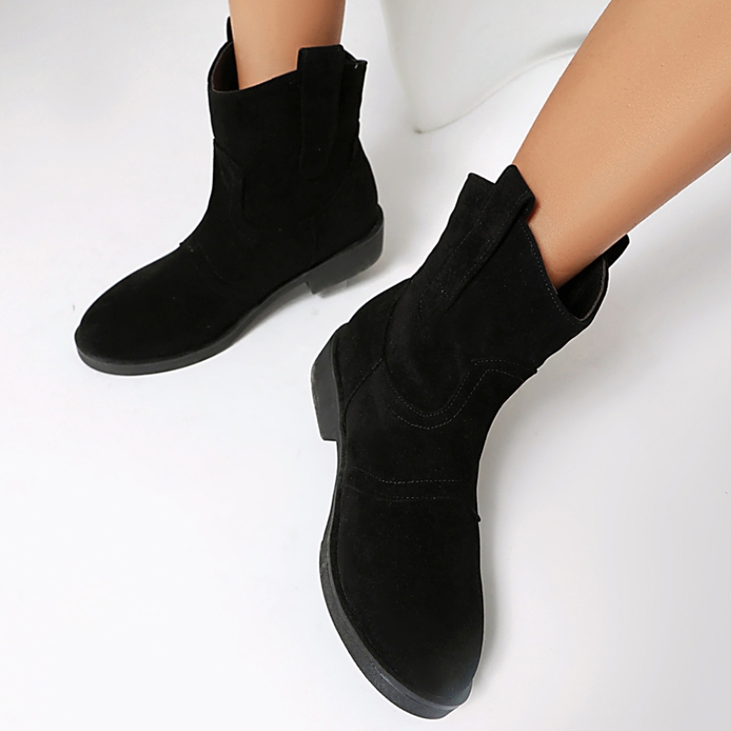 รองเท้าบูทข้อเท้าสีเทาสำหรับผู - Sewing Fleece บทวิจารณ์และราคา