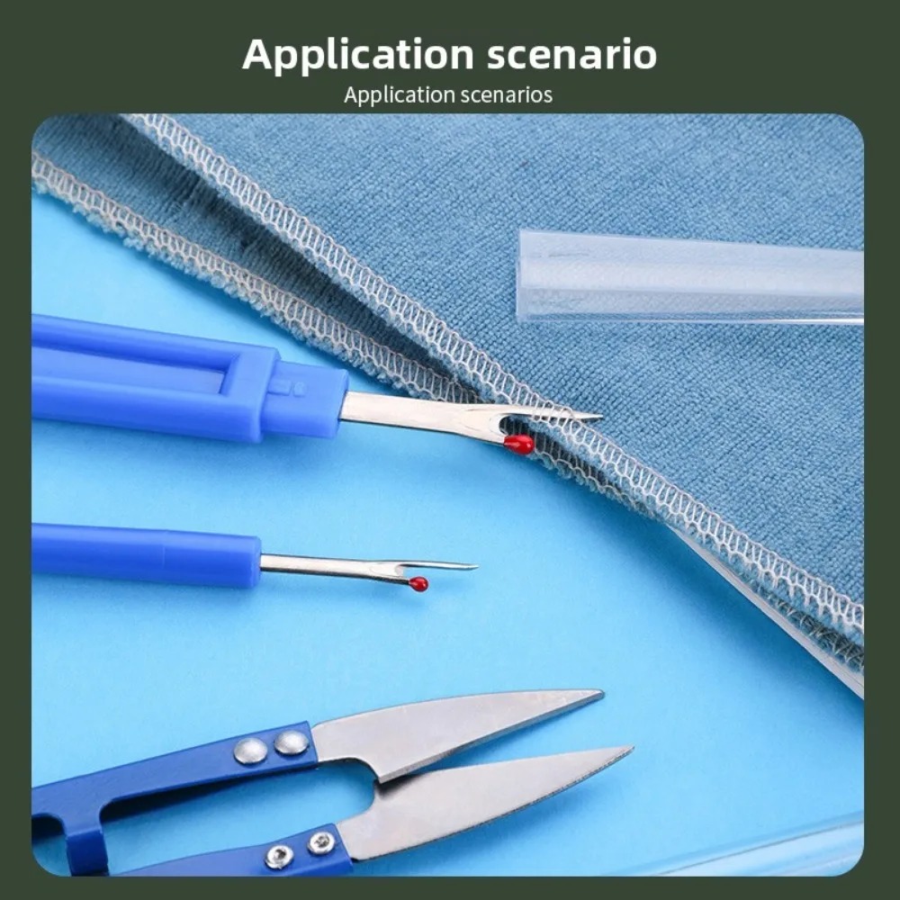 ชุดเย็บผ้าสีน้ำเงิน 5 ชิ้น ชุด - Sewing Kit บทวิจารณ์และราคา