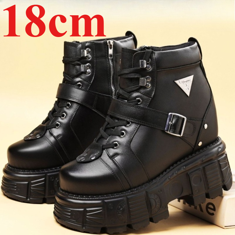 รองเท้าบูทหนังแท้สำหรับผู้ชาย  - Sewing Cotton บทวิจารณ์และราคา
