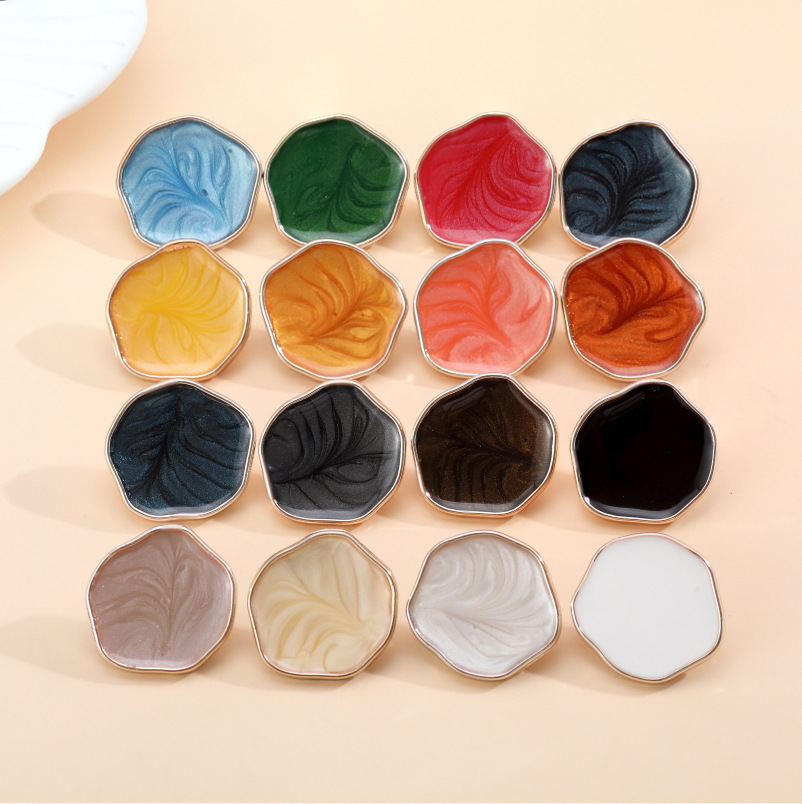 กระดุมพลาสติก ABS ลายดอกไม้ สี - Button Hole Cutter บทวิจารณ์และราคา