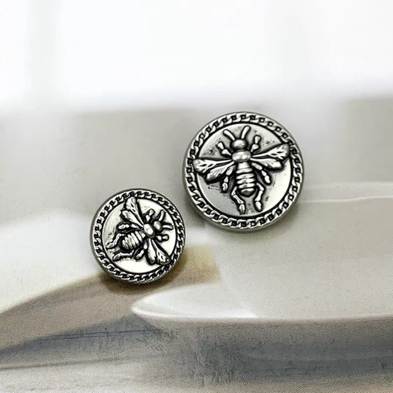 10Pcs Vintage สีบรอนซ์เงิน Tin - Button Hole Cutter บทวิจารณ์และราคา