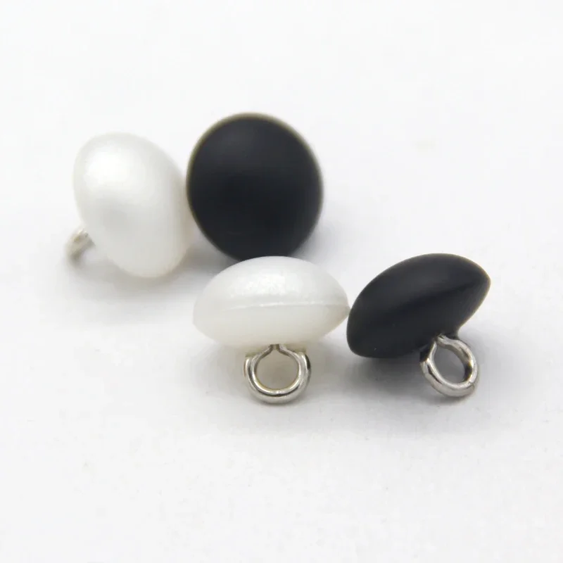 20Pcs สีดำพลาสติกรูปไข่ไข่มุกป - Button Hole Cutter บทวิจารณ์และราคา