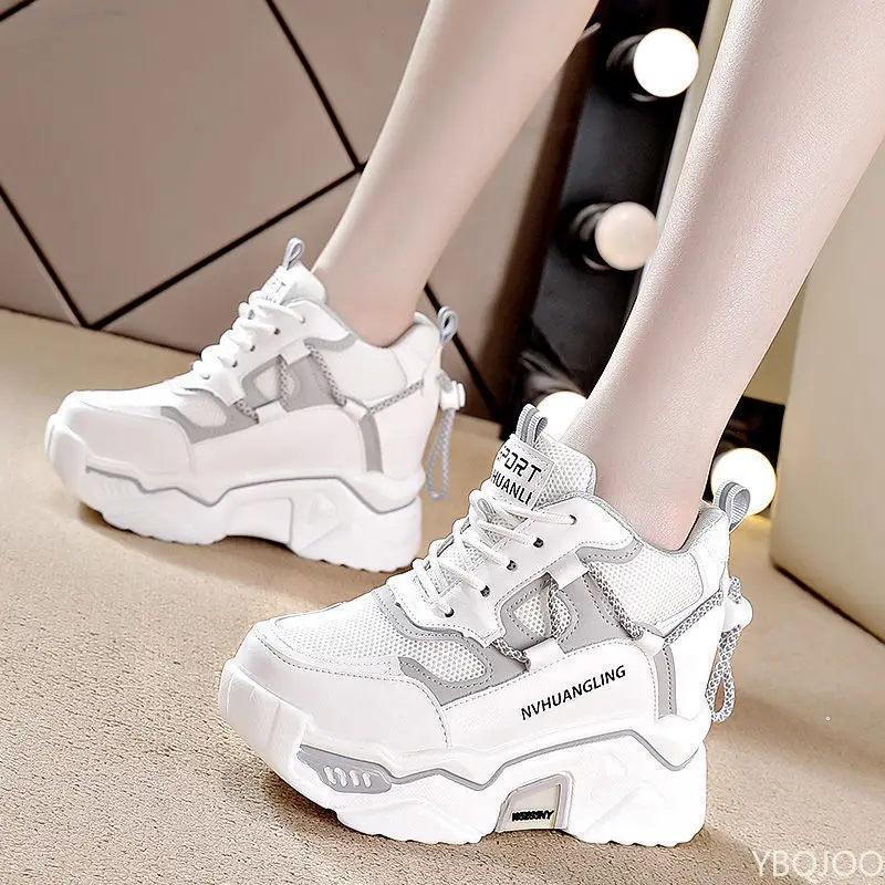 รองเท้าผู้หญิงเสริมส้นพื้นหนาแ - Sewing Cotton บทวิจารณ์และราคา