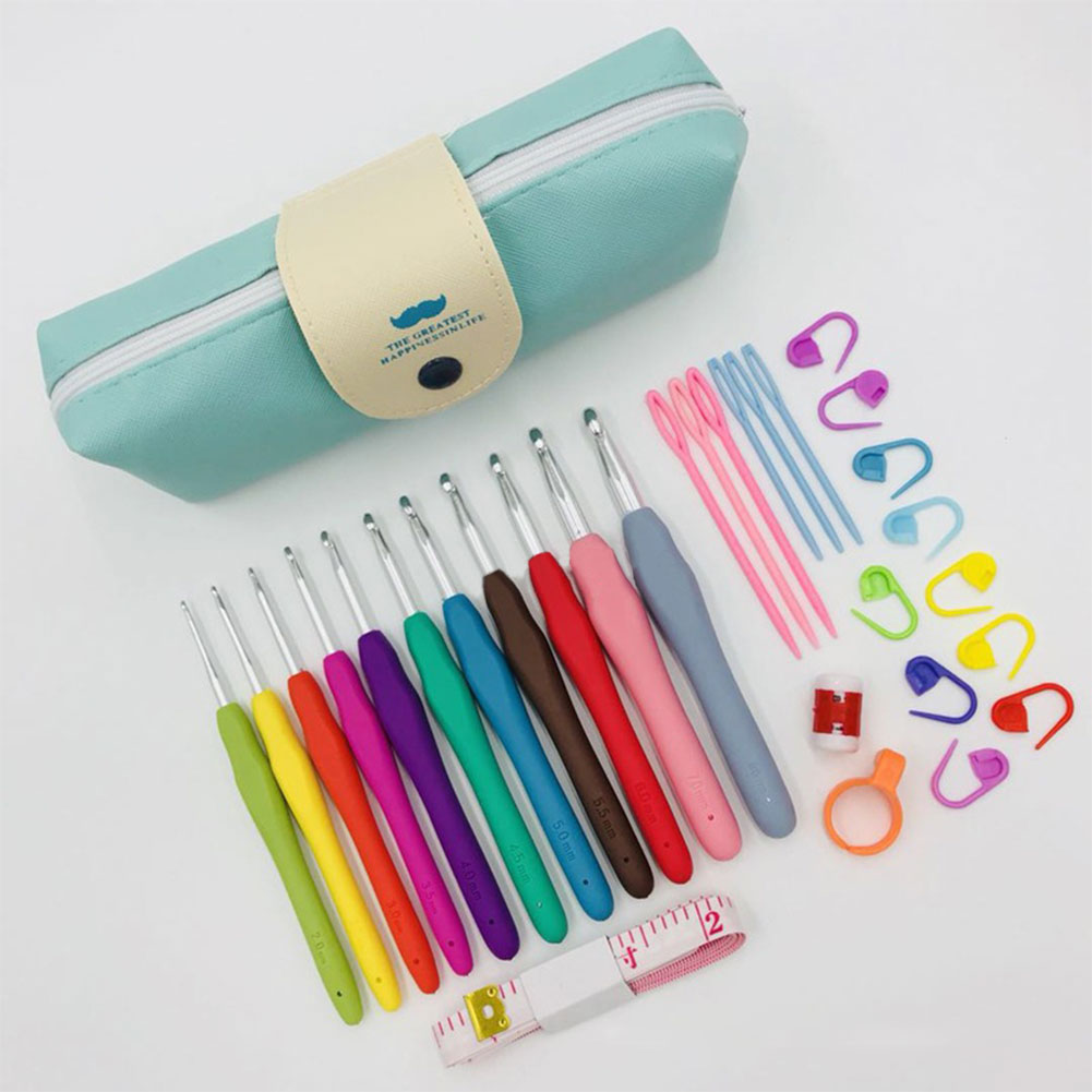 ชุดเข็มถักนิตติ้งด้ามยางหลากสี - Sewing Knit บทวิจารณ์และราคา